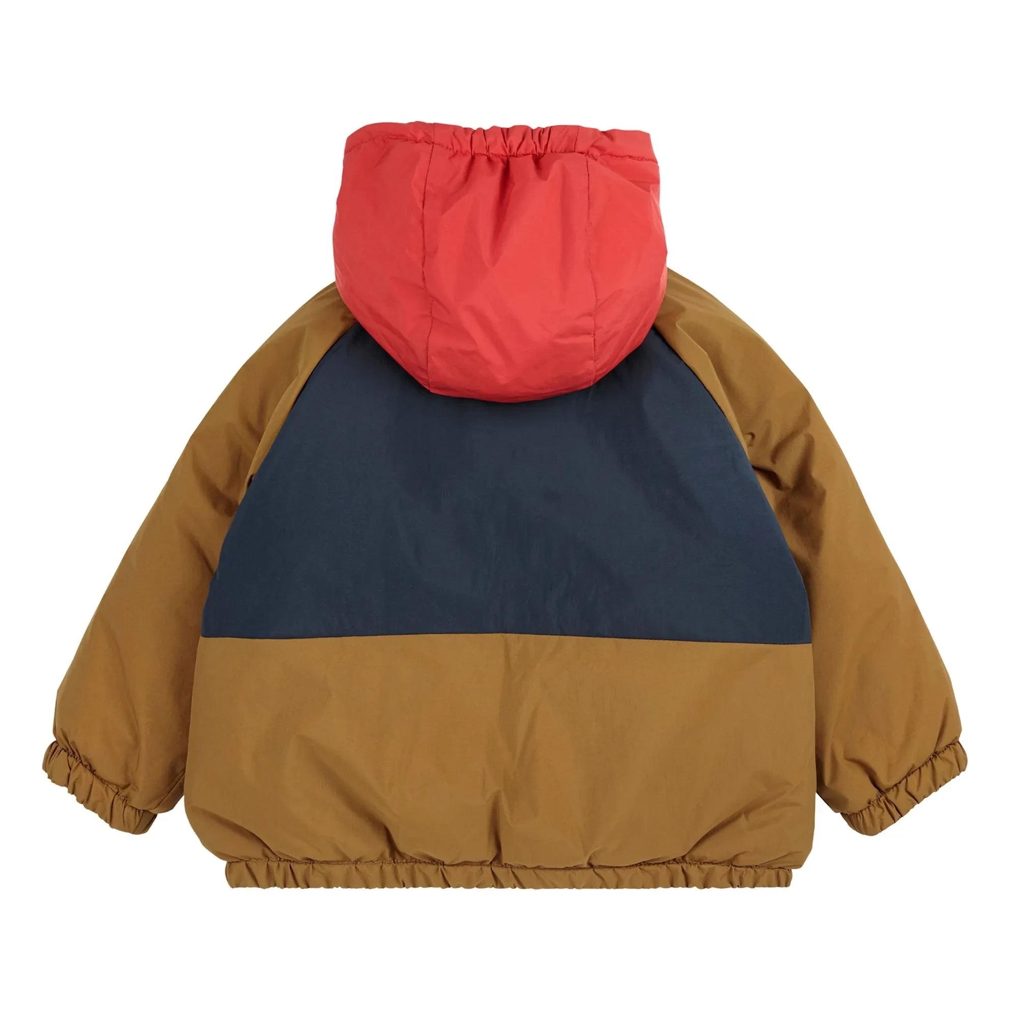Bobo Choses - Chaqueta impermeable de fibra reciclada reversible para bebé | Azul