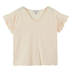 Emile et Ida - Camiseta de Algodón Orgánico Doudou | Crema