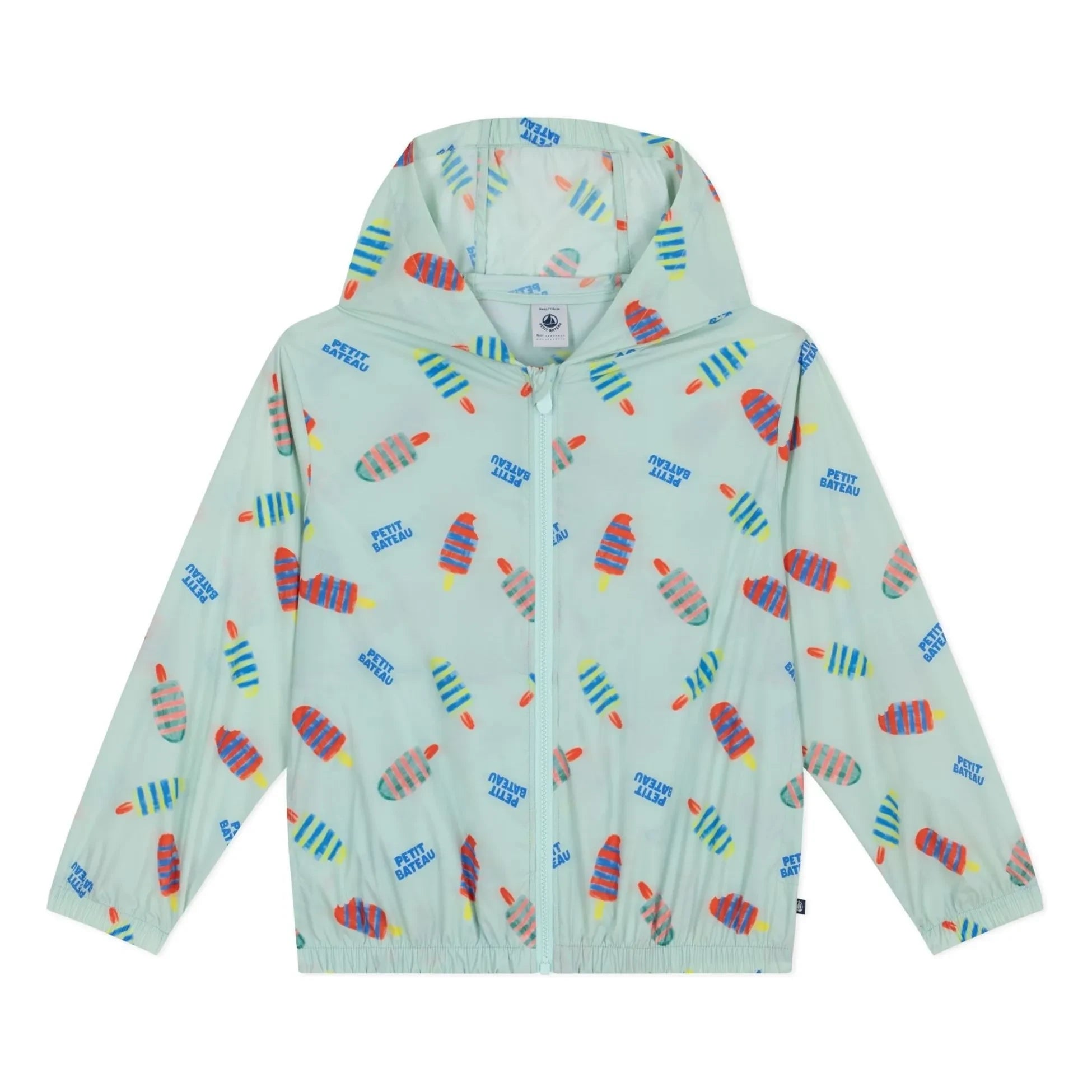Petit Bateau - Cortavientos estampado floral | Blanco
