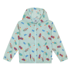 Petit Bateau - Cortavientos estampado floral | Blanco