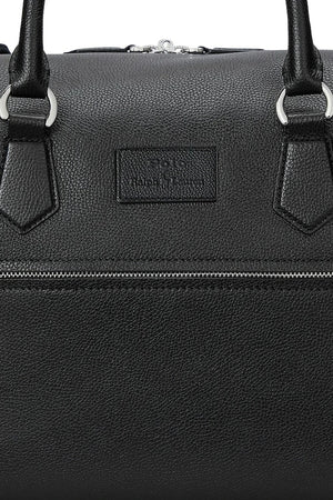 Bolso de cuero Polo Ralph Lauren 36,8 x 29,2 x 18,4 cm