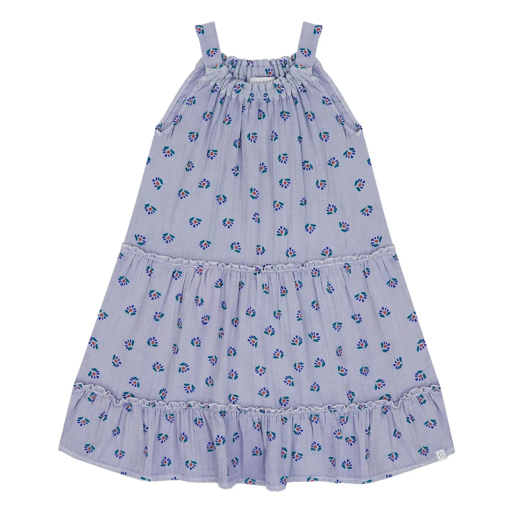 Jenest - Maddie Fleurie vestido de algodón orgánico | Lavanda