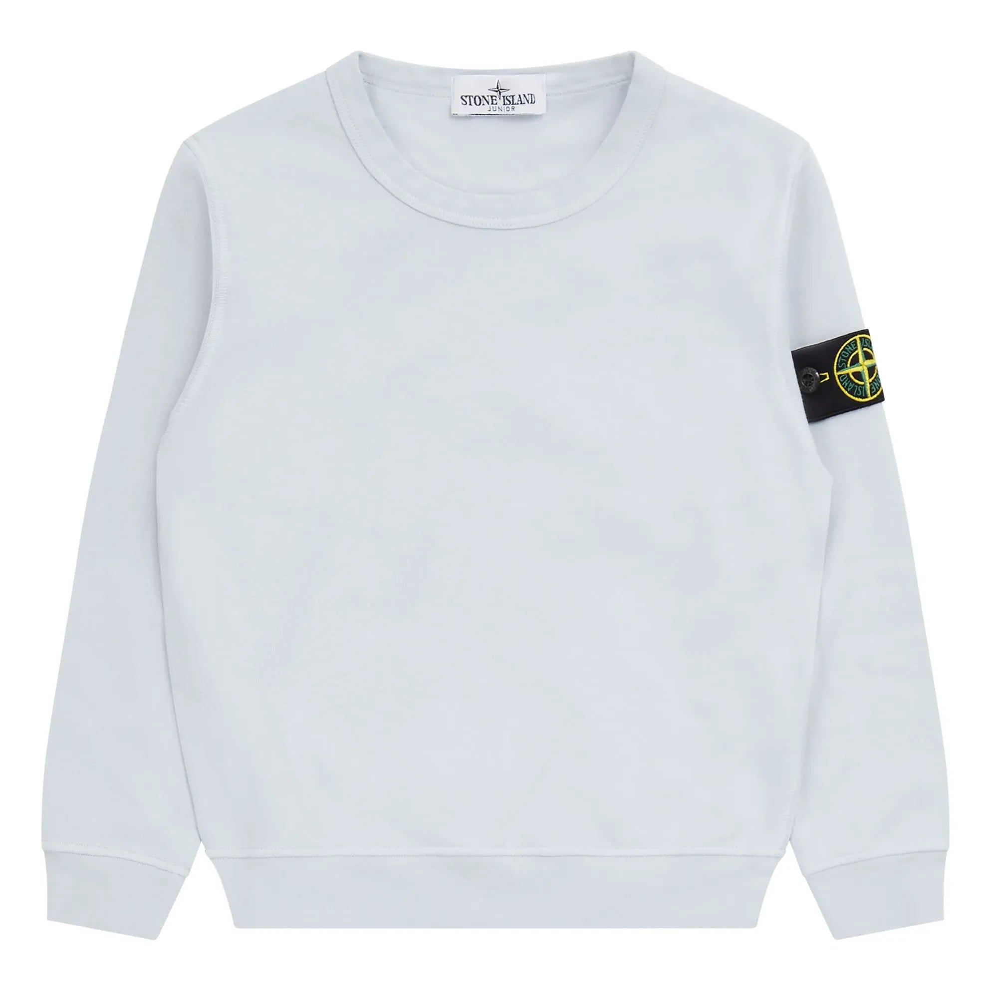 Stone Island - Logotipo de sudadera | Azul Claro