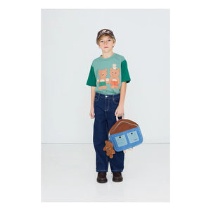 Tinycottons - Mochila hecha a mano | Azul