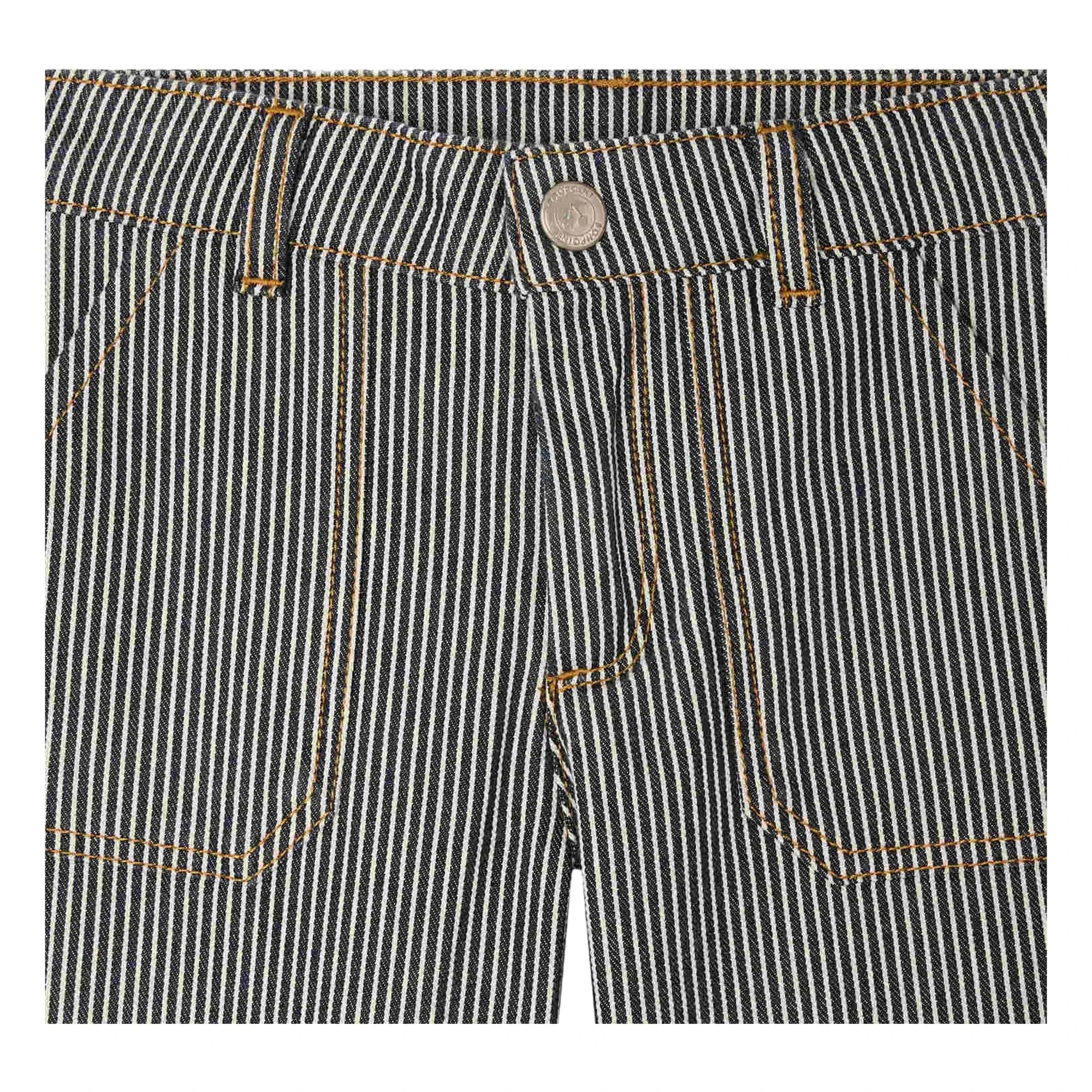 Bonpoint - Pantalón de algodón orgánico Jingle | Gris