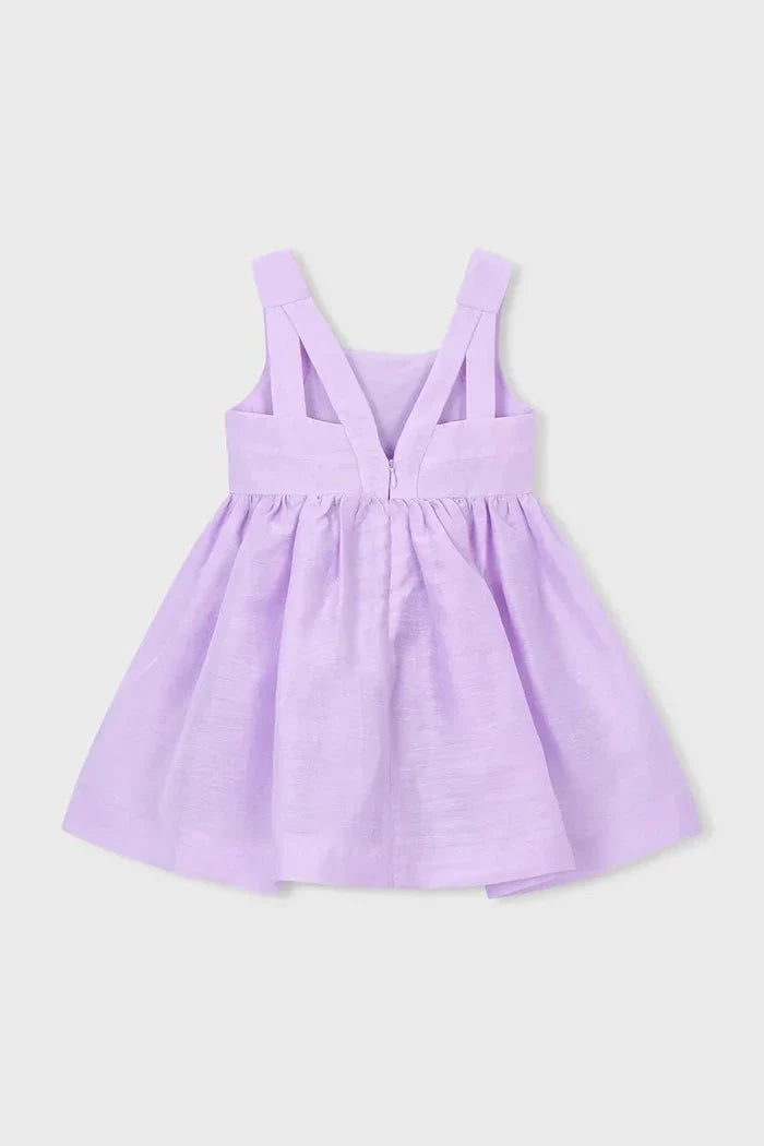 Vestido de lino Mayoral para niña