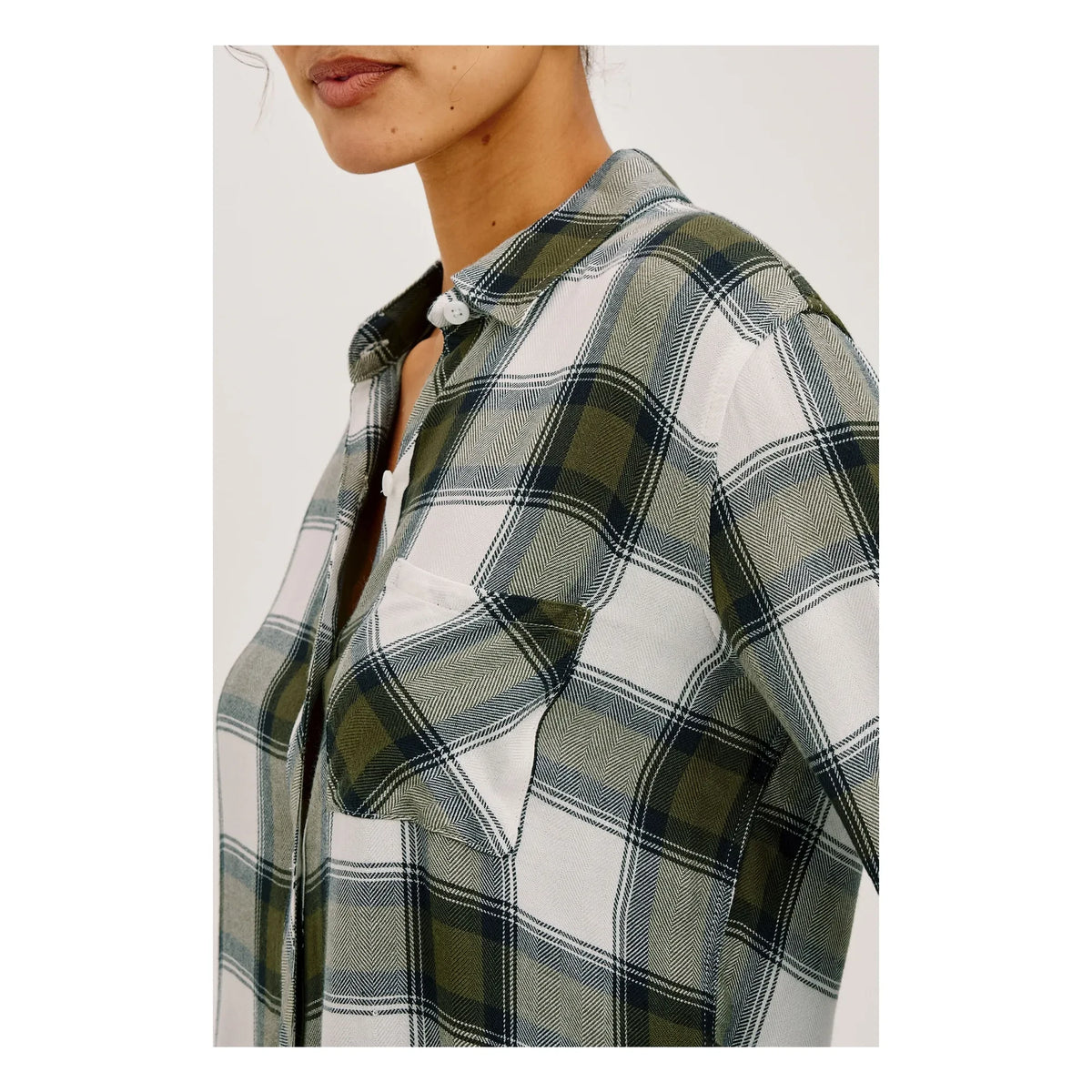 Rails - Camisa de cuadros Hunter | Caqui