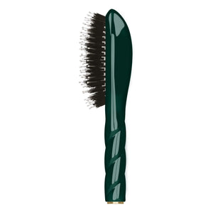 La Bonne Brosse - Cepillo pequeño L'Indispensable N°3 - Cuidado y brillo | Verde esmeralda