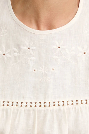 Blusa de lino BACINO Weekend Max Mara para mujer