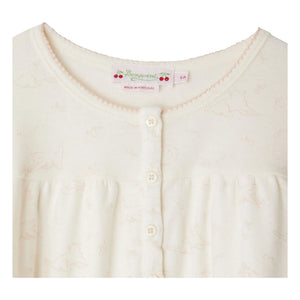 Bonpoint - Pijama de algodón orgánico Jucie | Crudo
