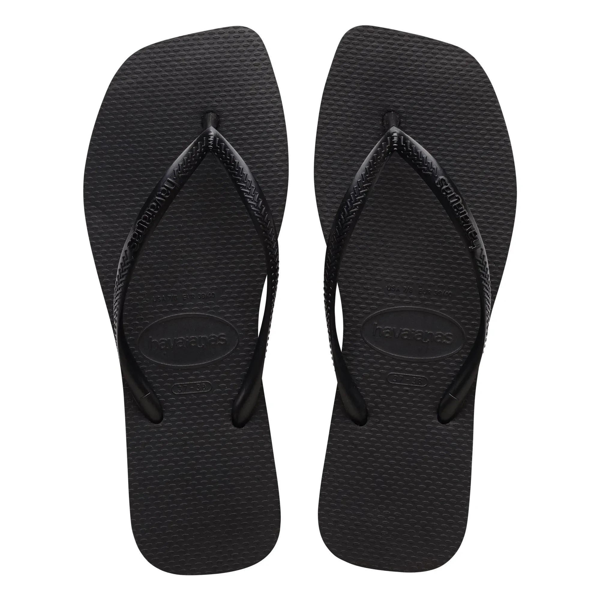 Havaianas - Chanclas Slim Square | Negro