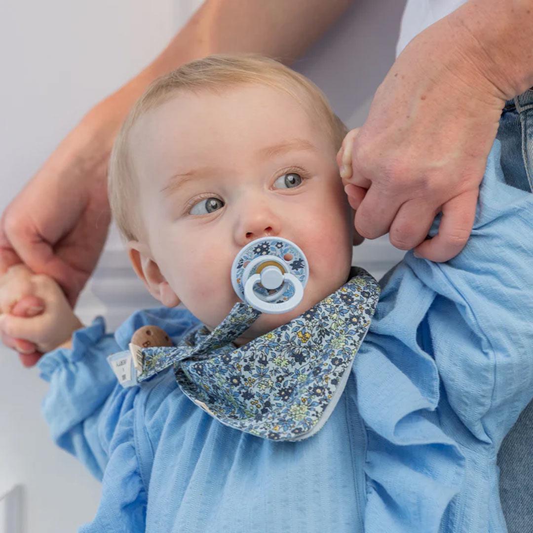 BIBS X LIBERTY Bandana Bib - Blush - Eloise-Bibs-Blush- | Natural Baby Shower