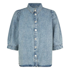Lollys Laundry - Camisa vaquera Bono | Azul lavado