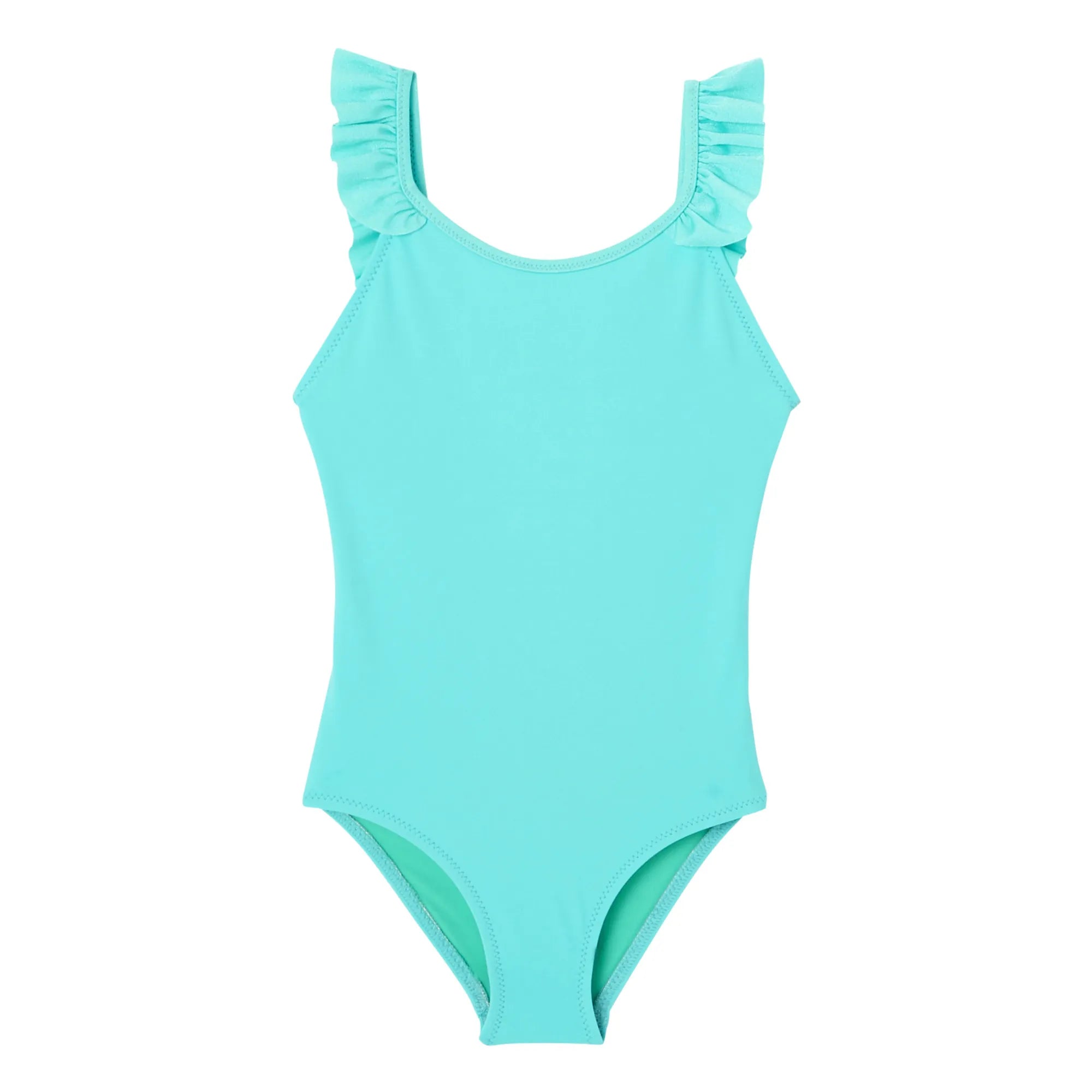 Lison Paris - Bañador Antiarrugas Bora Bora de una Pieza | Azul Claro