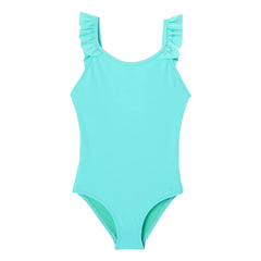 Lison Paris - Bañador Antiarrugas Bora Bora de una Pieza | Azul Claro