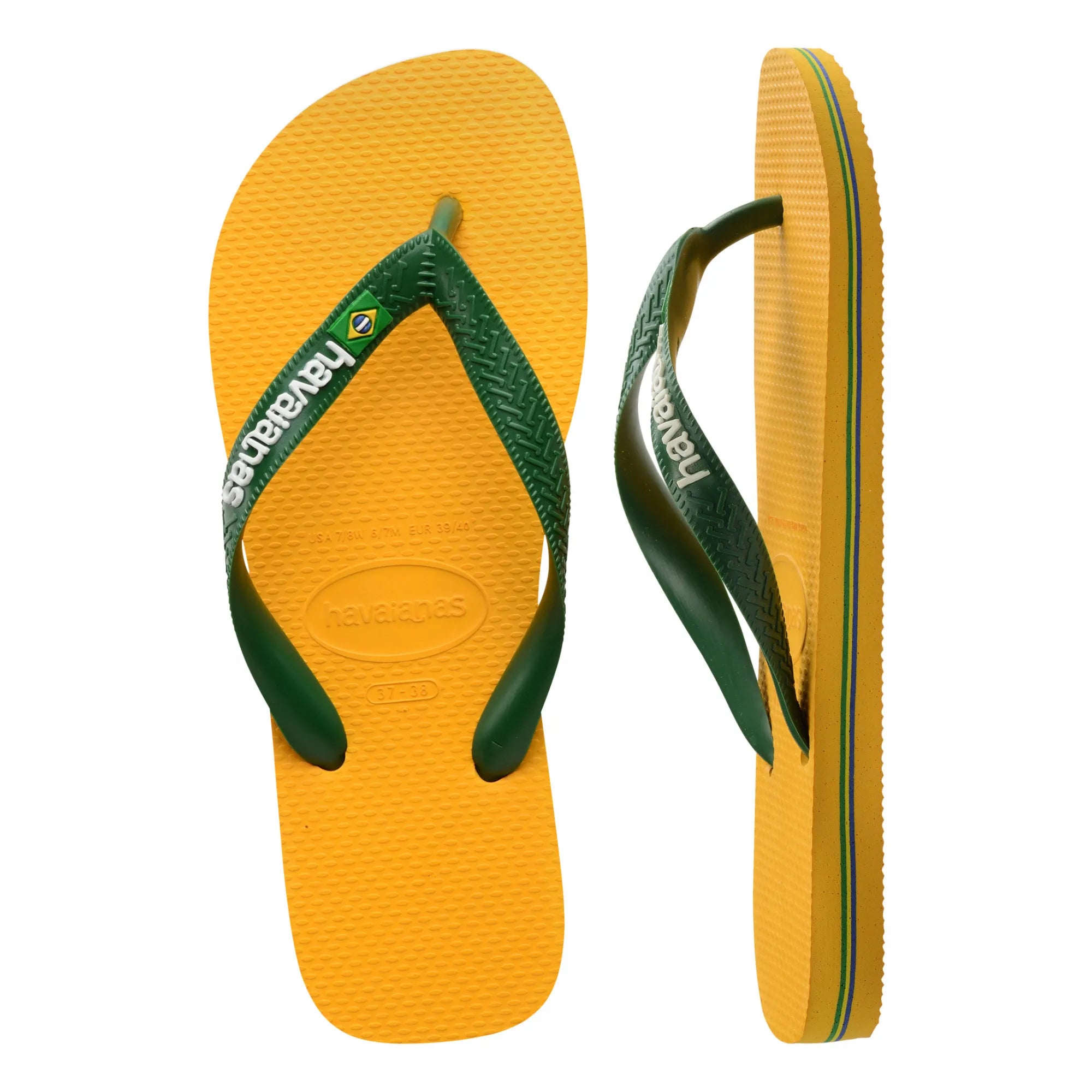 Havaianas - Chanclas Brasil Logo | Amarillo