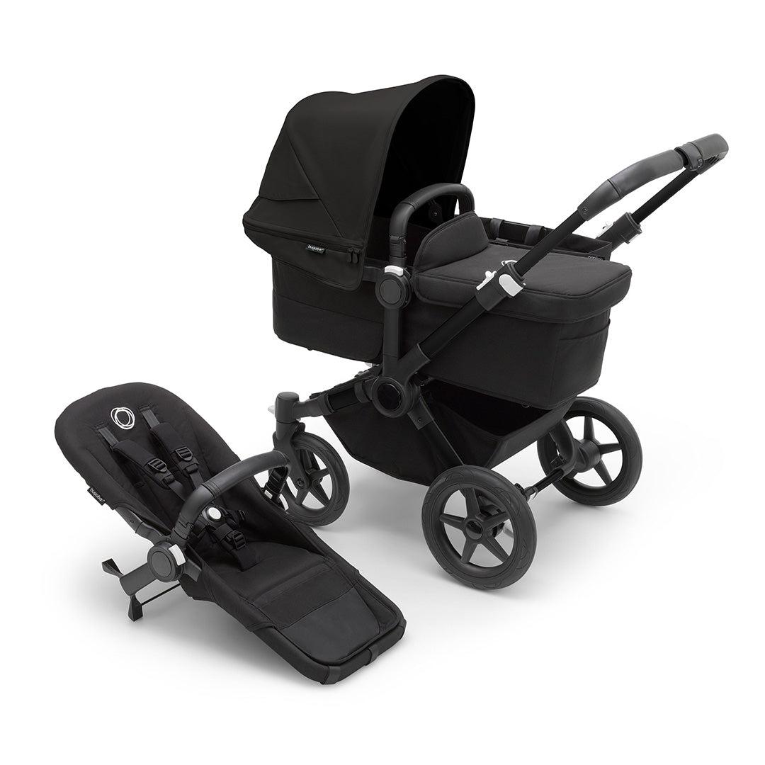 Bugaboo Donkey 5 Duo Essential Stroller Bundle-Travel Systems-Desert Taupe- | Natural Baby Shower