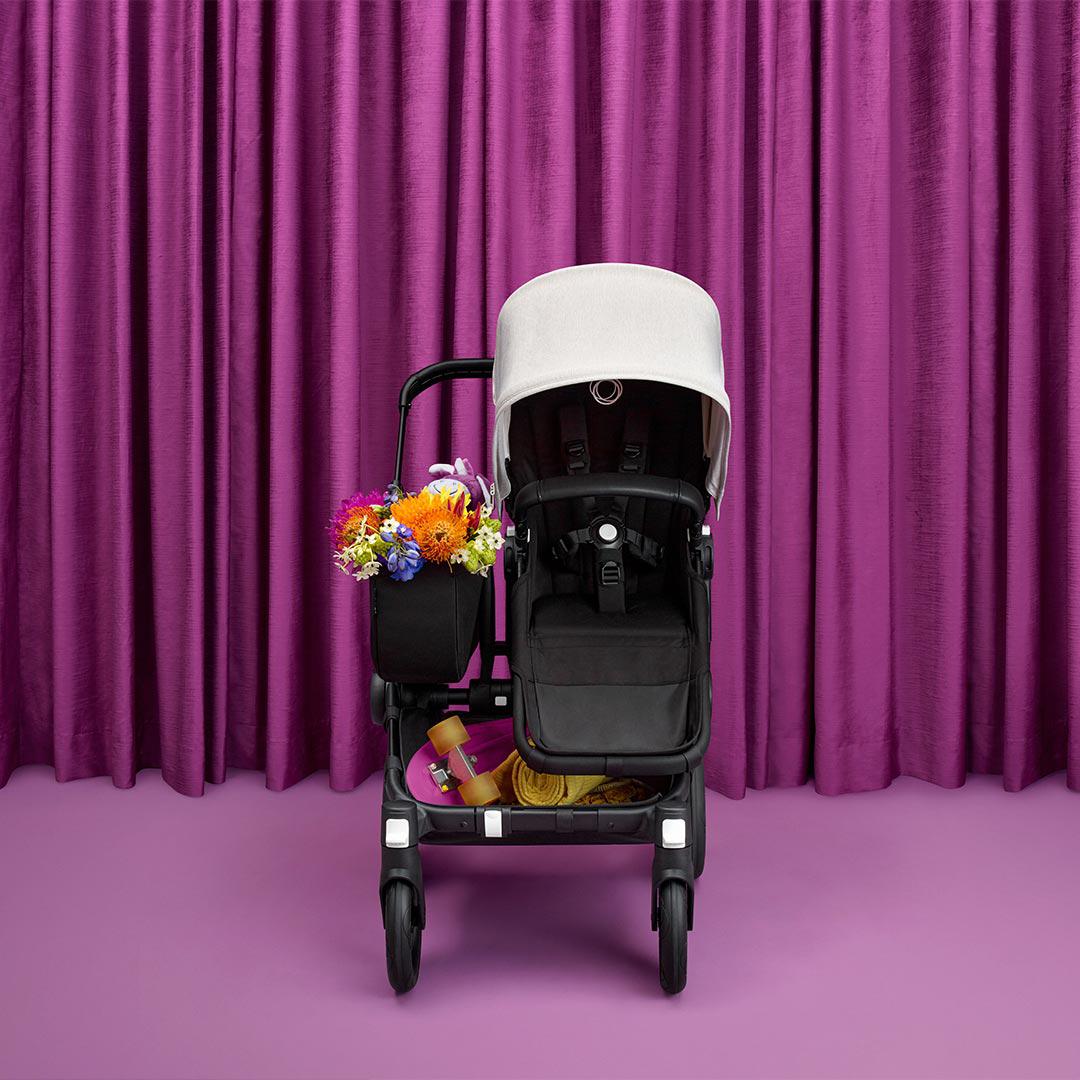 Bugaboo Donkey 5 Mono Pushchair - Black/Morning Pink-Strollers- | Natural Baby Shower
