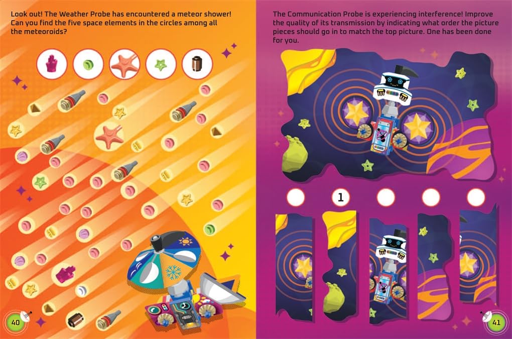 Buster Books - Libro de actividades y cuentos en inglés con figura de juguete Lego Build and Stick