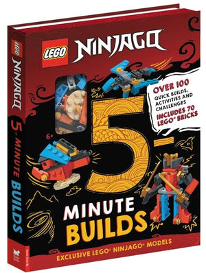 Buster Books - Libro de actividades e historias en inglés con figuras LEGO Ninjago