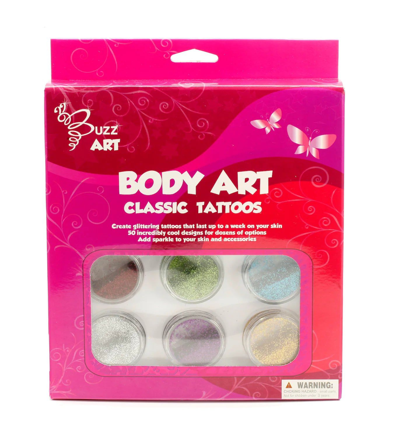 Buzz Art - Set de Tatuajes Corporales Especial para Niños