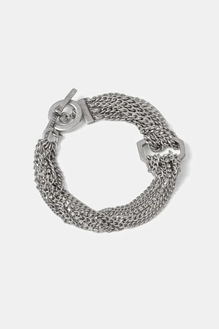 Brazalete metálico AllSaints para hombre