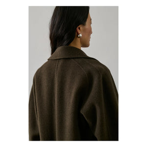 Soeur - Harvard Lana de chaqueta | Caqui-marrón