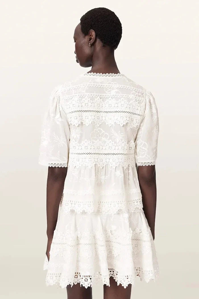 AllSaints blusa de mujer de algodón LILLITH