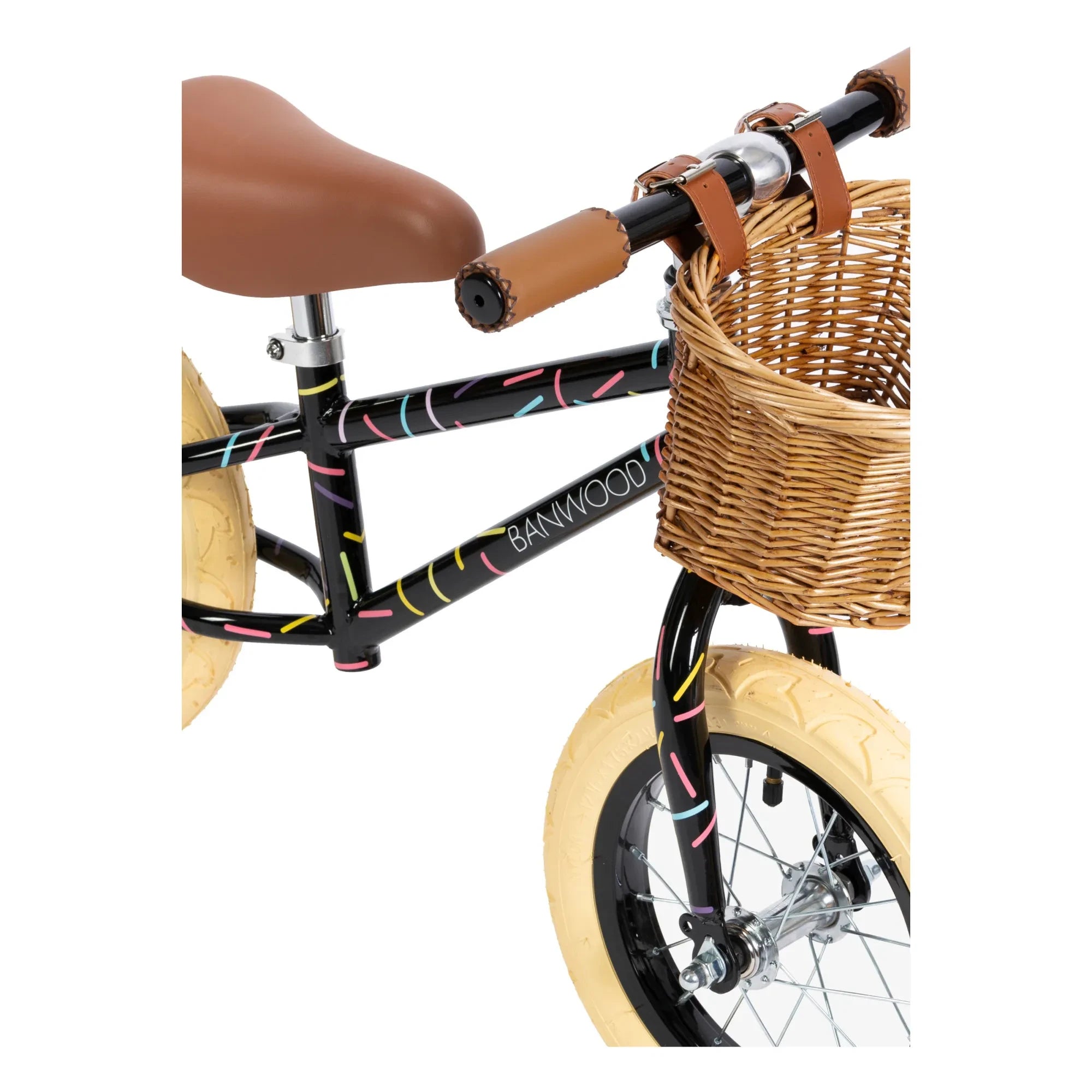 Banwood - Marest x Banwood 12" Bicicleta de equilibrio | Negro
