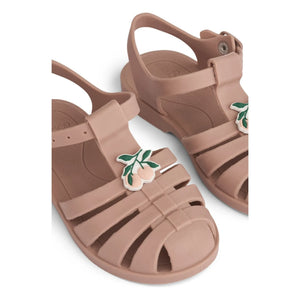Liewood - Sandalias Bre Charms Pêches | Rosa empolvado