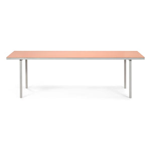 Valerie Objects - Mesa de comedor Alu, Muller Van Severen | Rosa