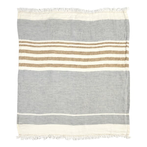 Libeco - Toalla de playa belga | Gris