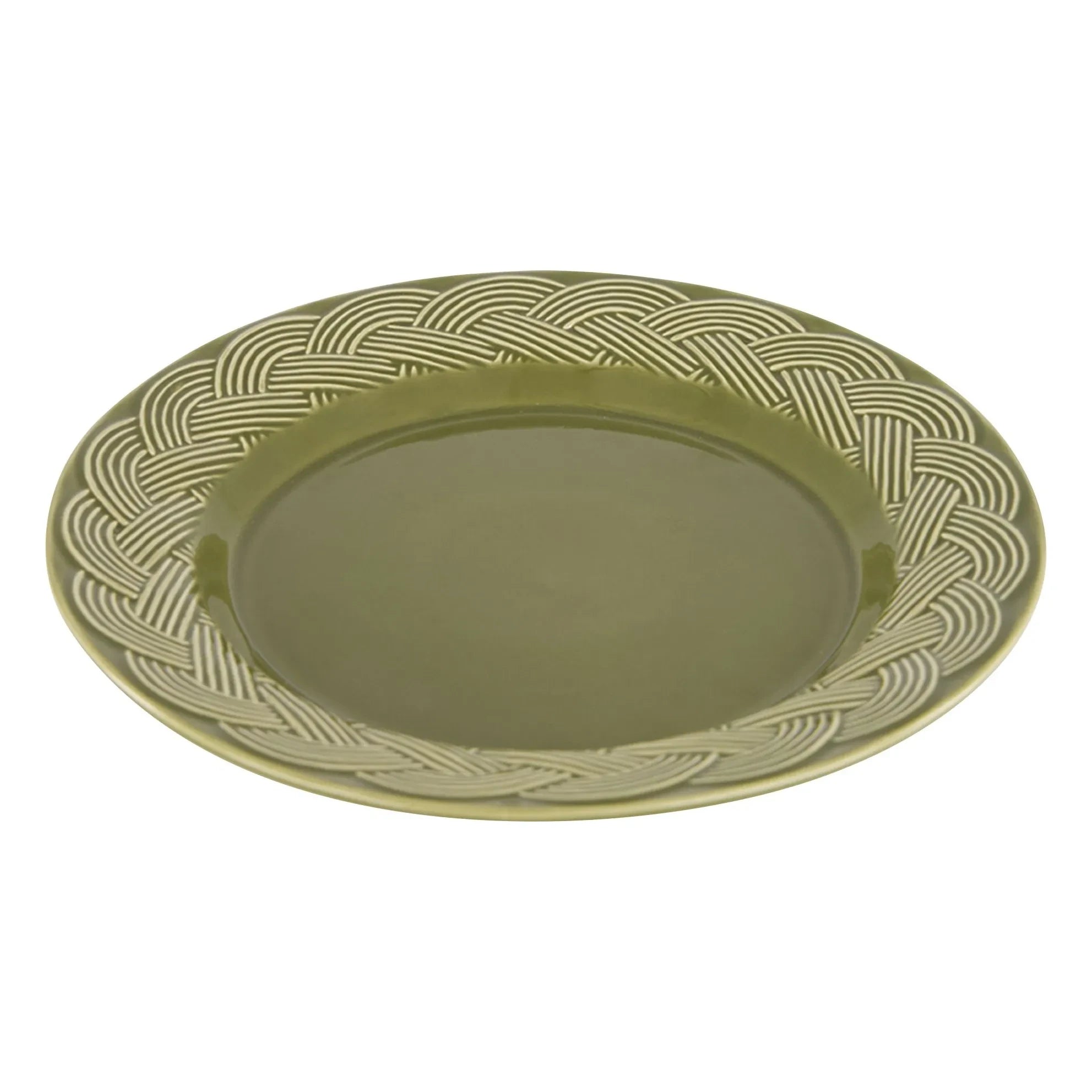 House of Capricorn - Plato de comida Vime | Verde