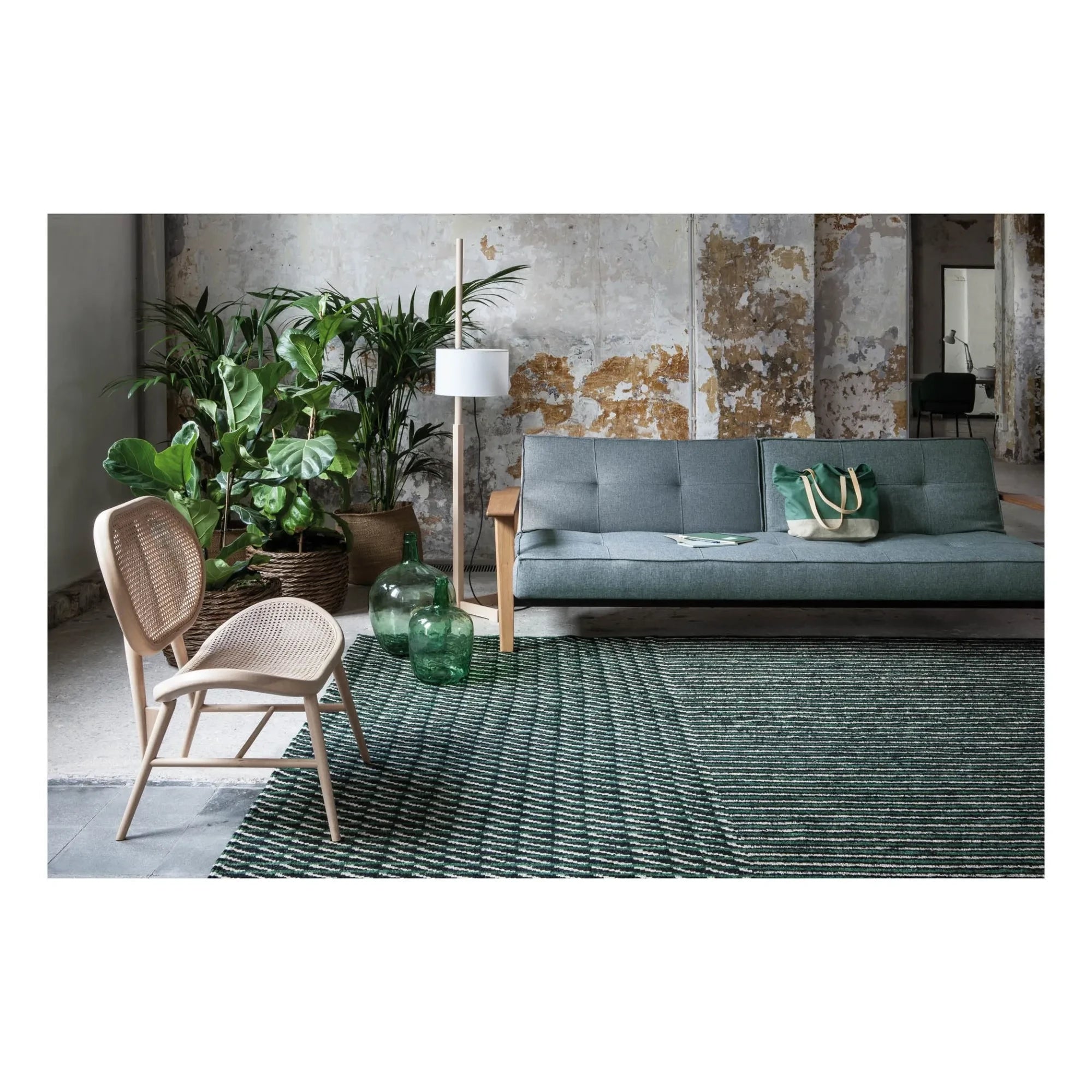 Nanimarquina - Alfombra Blur, Ronan & Erwan Bouroullec | Negro