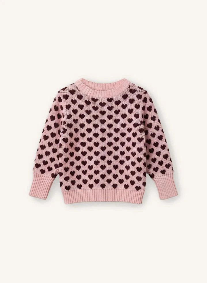 Fliink - Janie Hearts Suéter | Rosa