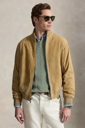 Chaqueta de transición de ante para hombre Polo Ralph Lauren