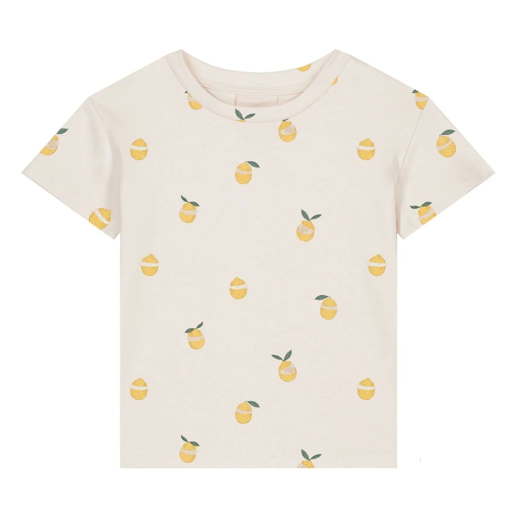 Studio Bohème - Camiseta de algodón orgánico Essential Lemons | Crudo