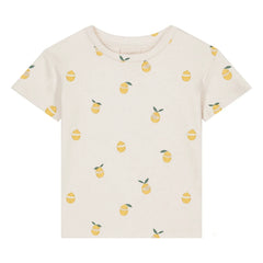 Studio Bohème - Camiseta de algodón orgánico Essential Lemons | Crudo
