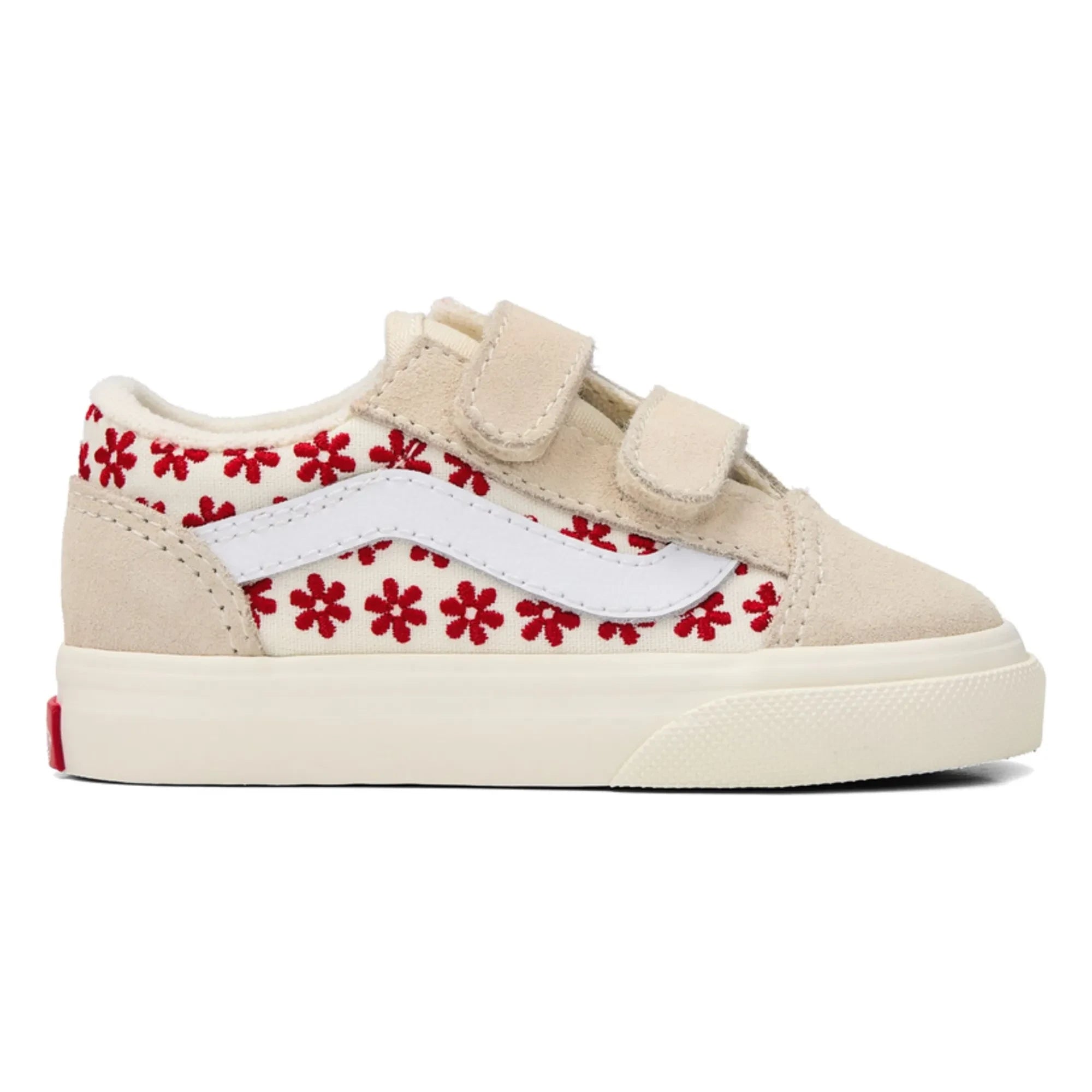 Vans - Zapatillas Old Skool Fleuries con cierre de velcro | Beige