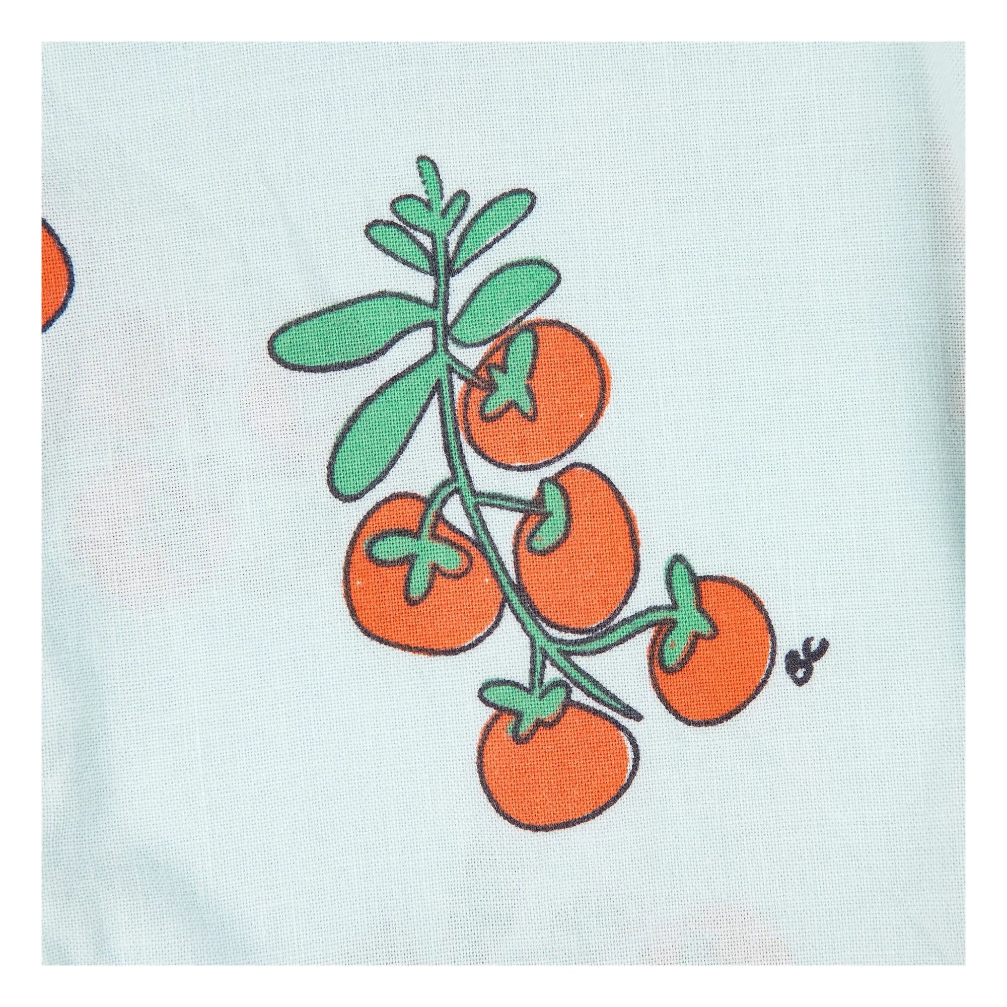 Bobo Choses - Shorts de tomate de algodón orgánico | Azul claro