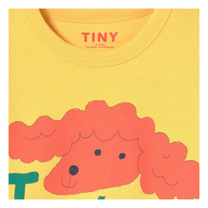 Tinycottons - Sudadera Perro Tiny 26 Algodón Orgánico | Amarillo