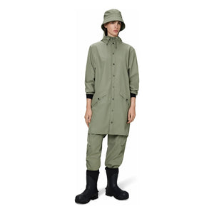 Rains - Gabardina larga W3 | Caqui claro