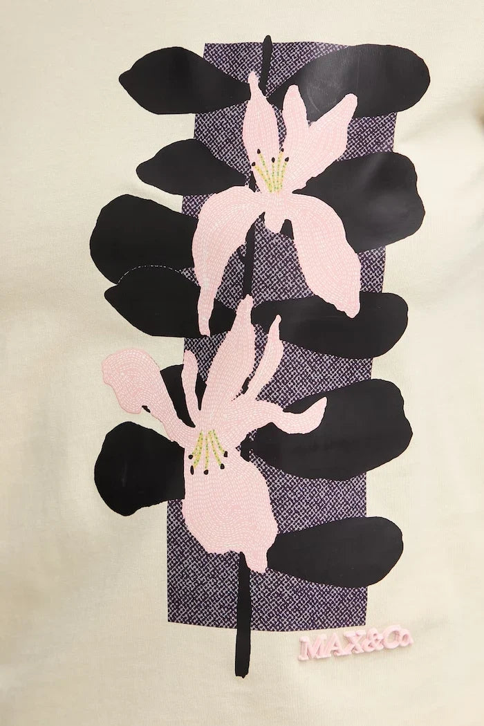 Max&Co. Camiseta de algodón para mujer MCOCASTA