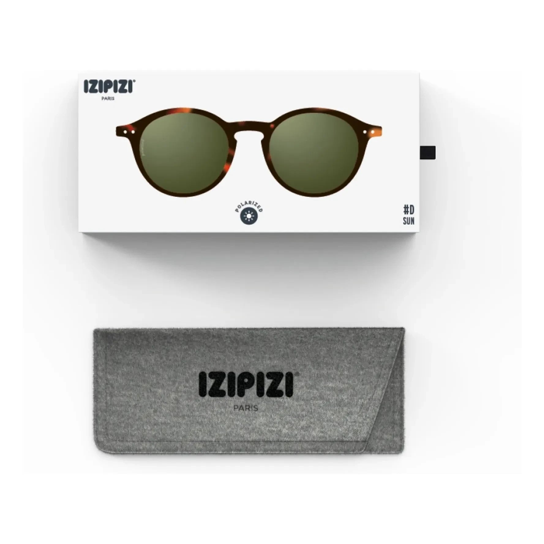 IZIPIZI - Gafas de Sol Polarizadas #D Tortoise | Marrón
