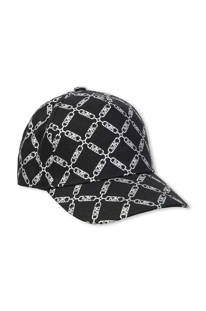 Gorra Michael Kors infantil de algodón con visera