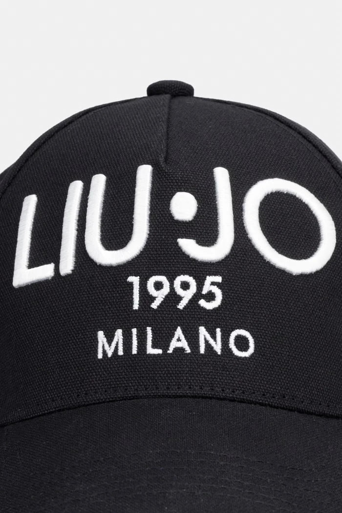 Gorra visera de algodón Liu Jo para mujer