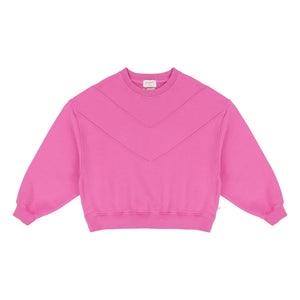 Jenest - Sudadera de algodón orgánico Tammie | Fucsia