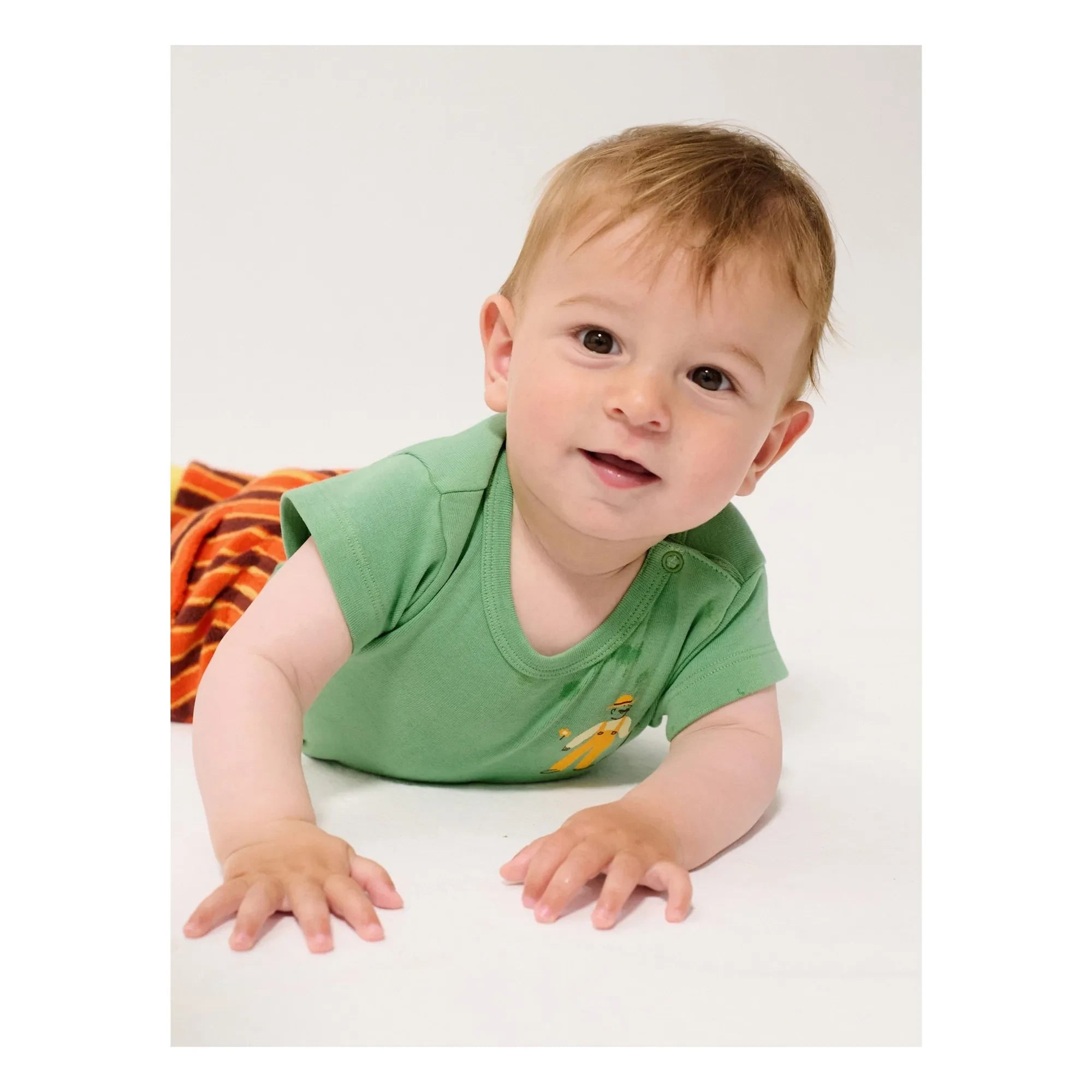 Bobo Choses - Body orgánico de algodón Cow | Verde