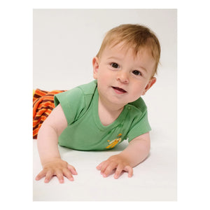 Bobo Choses - Body orgánico de algodón Cow | Verde