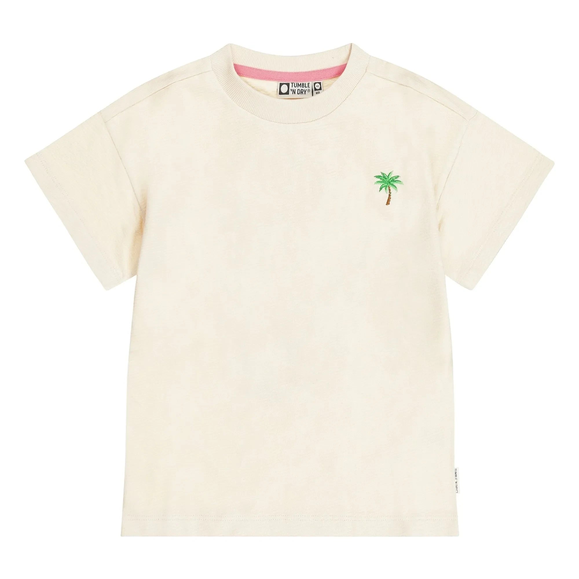 Tumble N'Dry - Camiseta oversize de algodón orgánico Maringa | Crudo